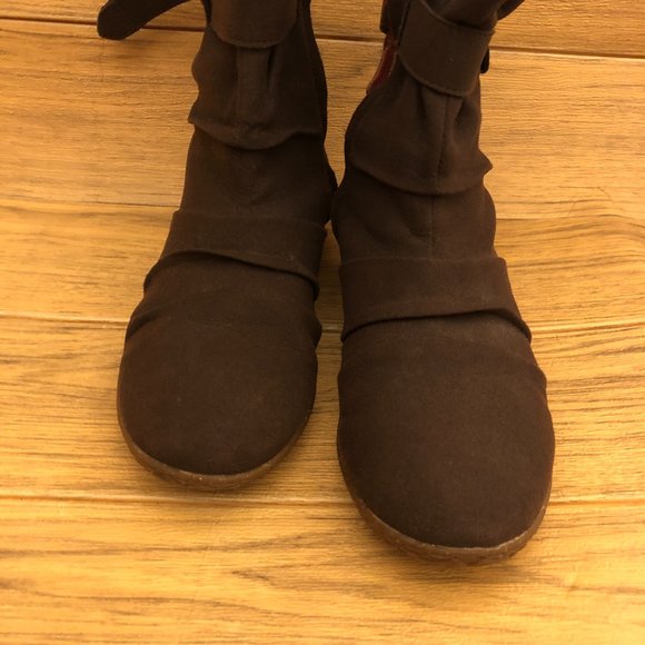 Patagonia brown expresso plaid booties, size 8 - Picture 4 of 12